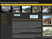 Tablet Screenshot of hotelbeasmanali.com